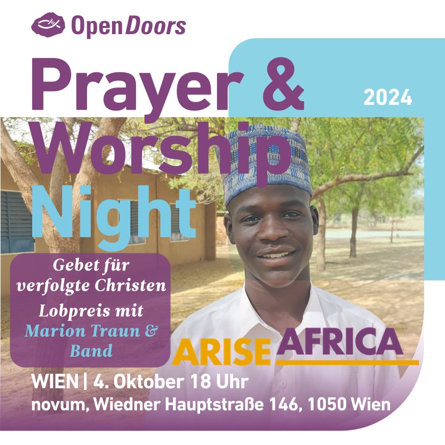 Flyer Prayer&Worship Night 2024 